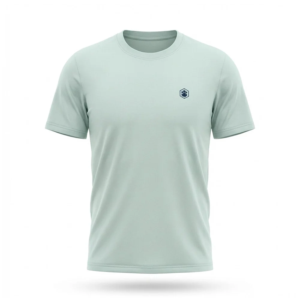 lumberjack mini logo tee light blue - LBJ24005-LBL