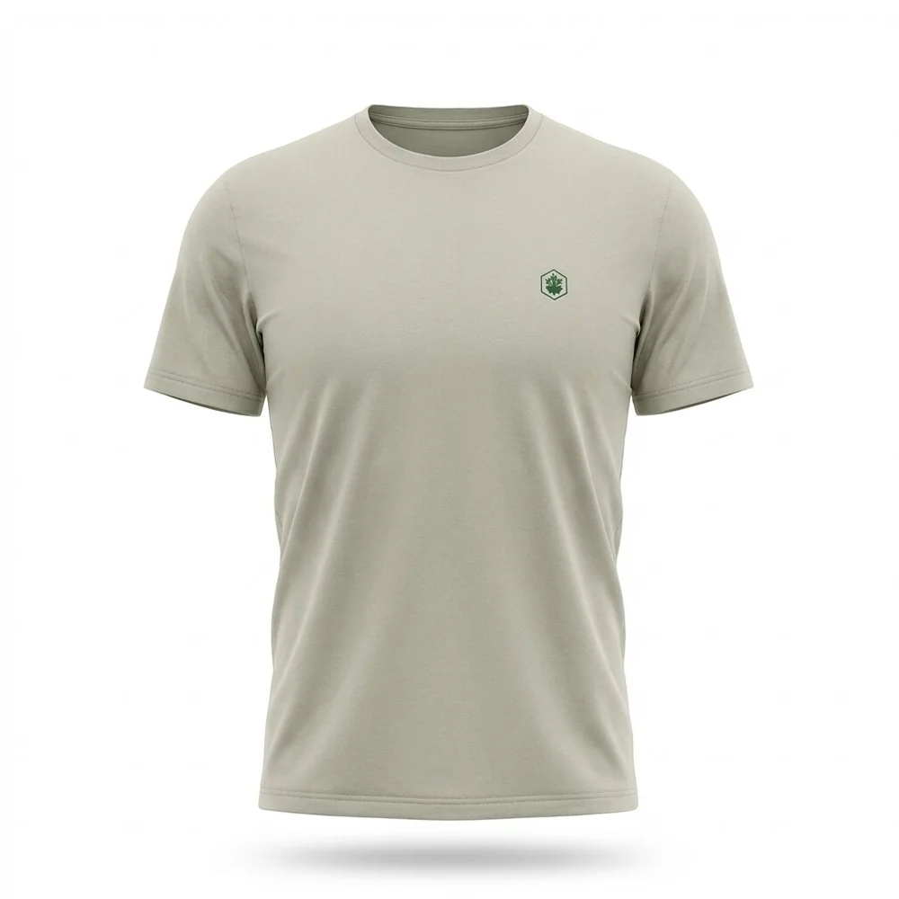 lumberjack mini logo tee light grey - LBJ24005-LGY