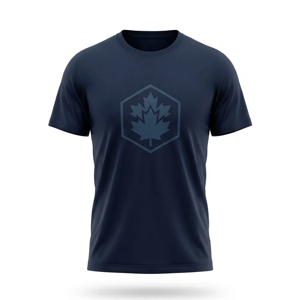 lumberjack big iconic logo tee blue indigo - LBJ24006-BLG